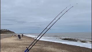 Suffolk Beach Fishing Corton Tramps Alley [upl. by Doralia]