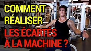 Comment réaliser les écartés à la machine   QuestionMuscu Ep 59 [upl. by Eclud]