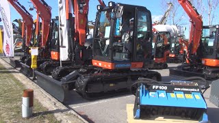 Kubota KX0804α2 2P Mini Excavator 2023 Exterior and Interior [upl. by Emmet638]