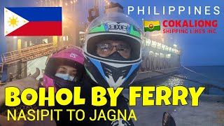 Nasipit to Jagna  COKALIONG FERRY  DPartners INN  BOHOL PART 1 [upl. by Rukna]