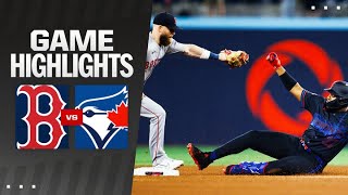 Red Sox vs Blue Jays Game Highlights 92524  MLB Highlights [upl. by Randene627]