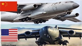 China Y 20 vs US C17 and C 130 Heavy Weight Whose Win Plz Positive Comments [upl. by Atikim]