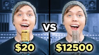 20 Microphone Vs 12500 Microphone [upl. by Bolitho]