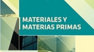 Los materiales y la humanidad Parte 1 [upl. by Einahc]