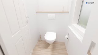 Installation du Pack WC suspendu Geberit G400 par Geberit [upl. by Darda208]