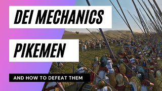 DeI battle mechanics Pikemen [upl. by Annekam]