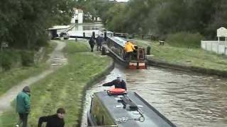 Trent amp Mersey Canal  Middlewich Locks [upl. by Picco]