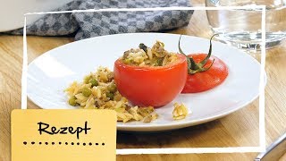 Gefüllte Tomaten mit Hackfleisch und Nudeln I MAGGI Mittwoch [upl. by Enialehs]