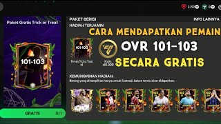 cara mendapatkan pemain gratis FC MOBIL cara terbaru bisa dapat OVR 103 [upl. by Seif]