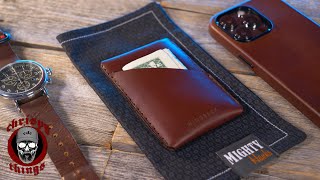 A minimalist cardholder with a HIDDEN leaf spring Wingback Winston Card Holder [upl. by Matty]