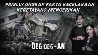 VIRAL‼️ Frislly Menguak Kecelakaan Kereta Yang Disebabkan Oleh Mahluk Gaib tragedikeretabandung [upl. by Naus233]