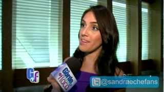 Sandra Echeverria sobre quien besa mas rico Zepeda o Soto Son besos de actuacion son profesionales [upl. by Bobseine]