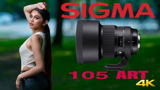 Why the Sigma 105mm f14 is the Best Wedding Lens [upl. by Harbert]