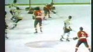 1974 Stanley Cup Finals  Game 2 Clarke OT Goal [upl. by Albertina]