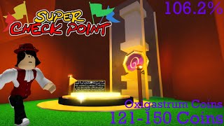 Roblox Super Checkpoint Guide All PurpleOxigamstrum Coins [upl. by Oderfla]