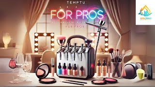 TEMPTU Pro Plus Deluxe Complete Airbrush Kit Review  Professional Airbrush Makeup Set for Pros [upl. by Myron352]