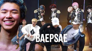 BTS Baepsae Song amp Live Performance Reaction [upl. by Anaiv]