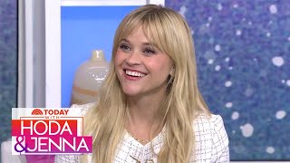 Reese Witherspoon on ‘Busy Betty’ book what she does to relax [upl. by Dnomra604]