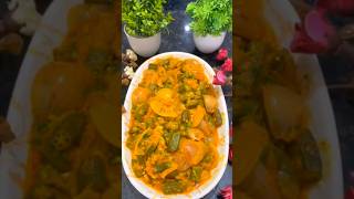 Dhaba style Bhindi do Pyaza kaise banaye👆👌👌bhindidopyaza youtube bhindirecipe shorts cooking [upl. by Anaeirb]