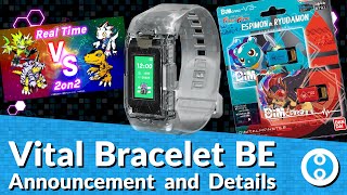 Vital Bracelet BE Details and New DiM Cards  Digimon Newsramble [upl. by Mettah]