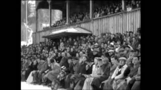 Wochenschau Spengler Cup 1948 LTC Prag 100 HC Davos [upl. by Kamerman]