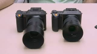 Hasselblad X1D II  50c vs X2D100c  2022 09 07 [upl. by Ecirtnas642]