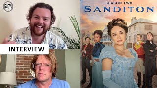 Sanditon Season 2  Kris Marshall amp Turlough Convery on the joy amp discovery of returning to the show [upl. by Oreste]