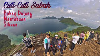 CutiCuti Sabah  Pulau Bohey Dulang Mantabuan Sibuan [upl. by Shapiro]