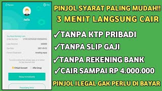 Pinjaman Online Langsung Cair Syarat Mudah Sekali Tanpa KTP Pribadi  Aplikasi Pinjol Ilegal 2023 [upl. by Tewell]