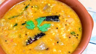 Katharikai Gothsu For Pongal Recipe  Manchatti Kitchen [upl. by Novek357]