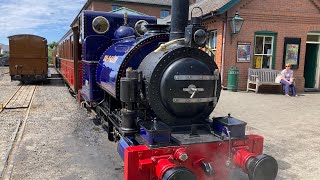 A day out on the Talyllyn Railway with Number 1 Talyllyn  Tywyn Gwynedd [upl. by Nosneb]