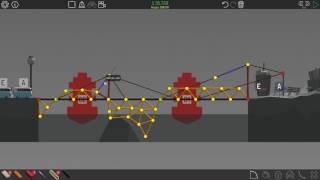 Poly Bridge 510 Double Drawbridge [upl. by Teddi]