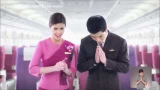 Thai Airways Safety Video [upl. by Ilrebmyk190]