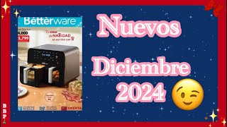 NUEVOS CATÁLOGO DICIEMBRE 2024 Betterware 🎄 [upl. by Zirtaeb]