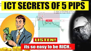 ICT EXPOSED SECRET quot5 PIPS WEEKLYquot to quit your job trade in 30 days forexgold earn 1m DOLLARS [upl. by Treharne623]