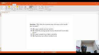 STA 121 Statistical Inference I  Sampling Distribution of a Statistic [upl. by Aliab]