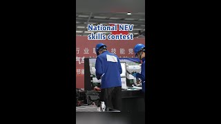 Over 1000 NEV technicians battle in national skills contest [upl. by Bette-Ann806]