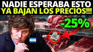 ¡ÚLTIMA NOTICIA 💥¡LOS PRECIOS CAEN EN ARGENTINA PRIMERA VEZ EN 20 AÑOS [upl. by Kleon]