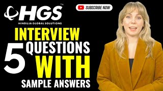 Hinduja Global solutions hiring team 5 interview Questions with answers for Quality Analyst [upl. by Andrel]