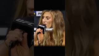 Explosive War of Words at UFC 307 Julianna Peña vs kayla harrison ufc307 mmaandboxingtrashtalk [upl. by Britteny]