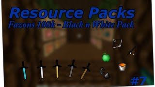 Fazons 100k  Black n White Pack Download  Resource Packs   Ferox [upl. by Gerdi916]