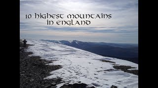 10 Highest Mountains in England [upl. by Dennie]