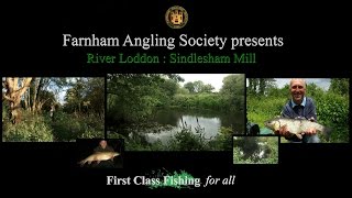 Farnham Angling Society River Loddon Sindlesham Mill [upl. by Eca337]