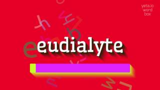 How to say quoteudialytequot High Quality Voices [upl. by Einad125]