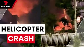 Terrifying Cairns helicopter disaster  7NEWS [upl. by Noguchi]