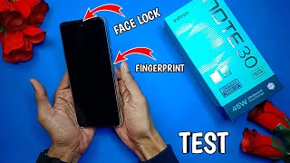 Infinix Note 30 5g Fingerprint Test And Face Lock Test  Infinix note 30 5g fingerprint screen lock [upl. by Jaeger]