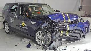 Land Rover Discovery Crash Test [upl. by Sivle]