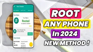 Root Any Android Phone in 2024  New Method  Root Your Android Phone  How To Root Android Phone [upl. by Algie]