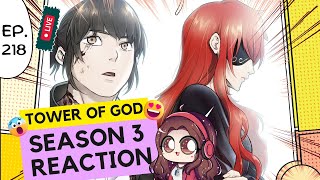 Tower of God Season 3  Ep 218 Reaction  Gustang amp Traumerei ft Dr Bonehead [upl. by Nahtal718]