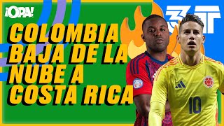 EnVivo En tercertiempo HUMILLADOS COLOMBIA BAJA DE LA NUBE A COSTA RICA 😮 [upl. by Tattan377]